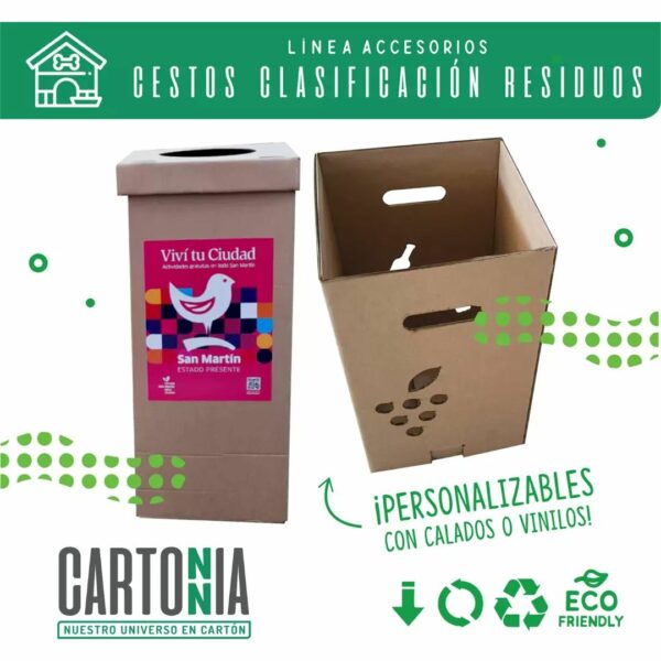 Cesto Industrial de cartón - Imagen 3