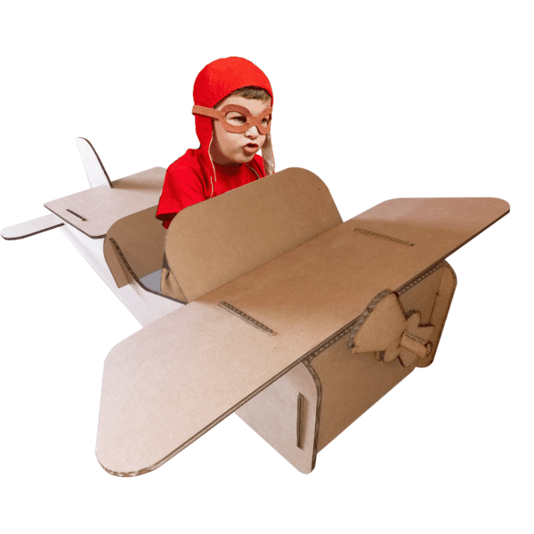 Avioncito de cartón