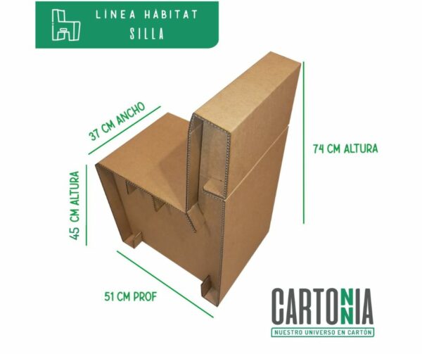 Silla de cartón - Imagen 2