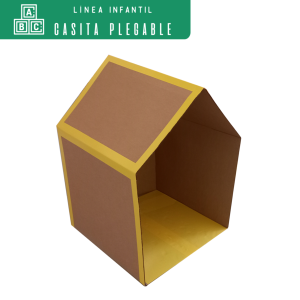 Casita Plegable de cartón - Imagen 2