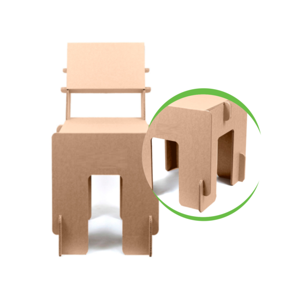 Silla de cartón diseño 2 - Imagen 4