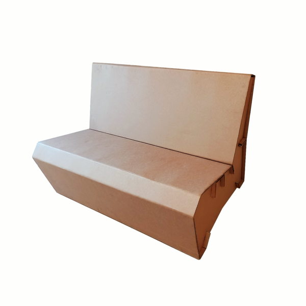 Sillón 2 cuerpos de cartón