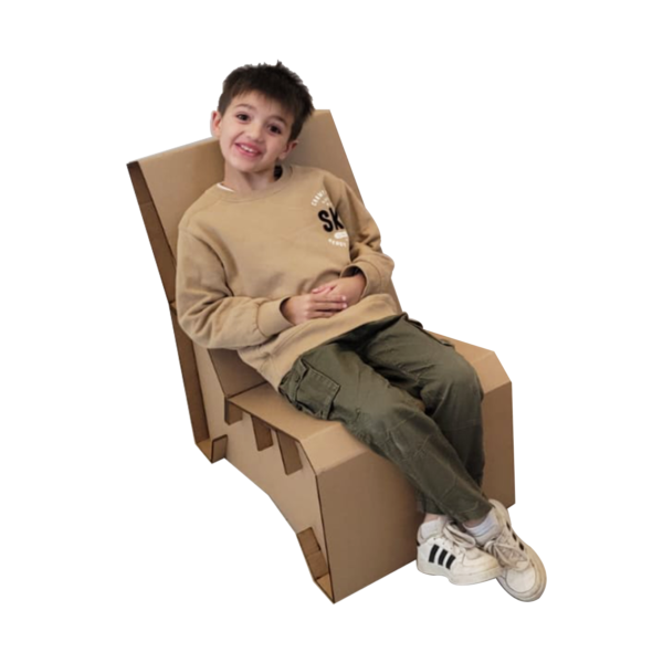 Sillón infantil de cartón - Imagen 3